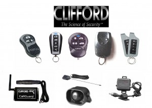 Faulty Clifford Car Alarm Repairs with Spare parts.