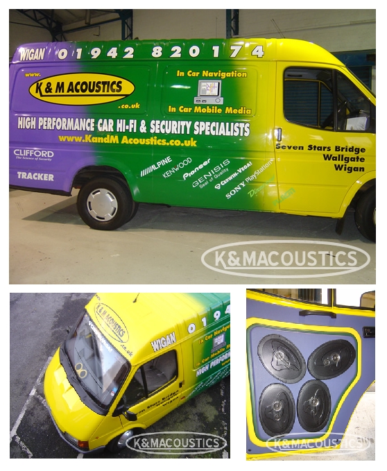 K and m acoustics van