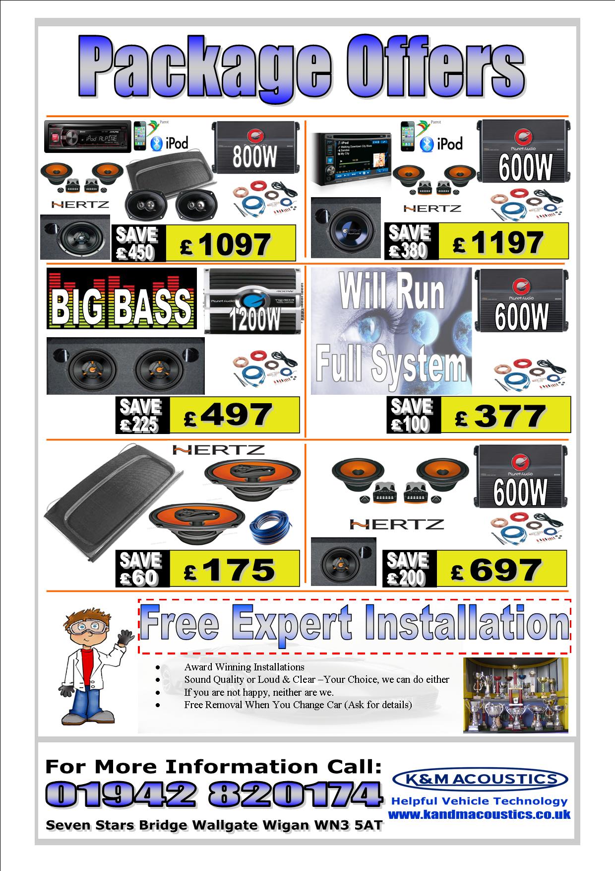 Special Car Audio Offers